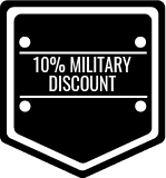 10% discount military