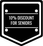 10% discount seniors
